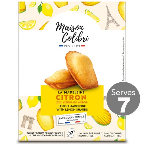 Maison Colibri Lemon-Filled Madeleine