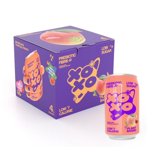 XOXO Sparkling Tropical
