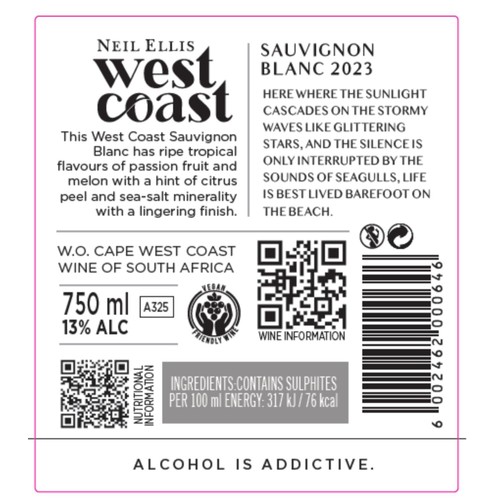 Neil Ellis West Coast Sauvignon Blanc