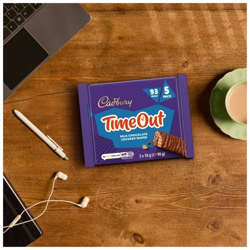Cadbury Timeout Milk Chocolate Covered Wafer