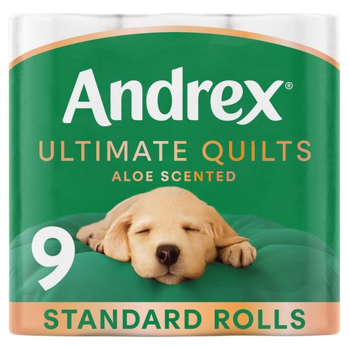 Andrex Ultimate Quilts Aloe Scented Toilet Rolls