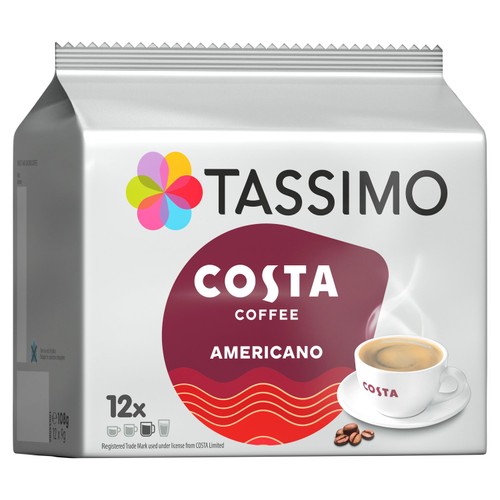 Tassimo Costa Americano Coffee Pods