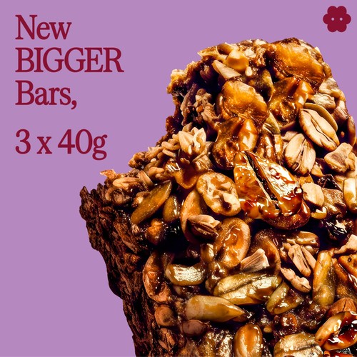 Graze Cocoa Vanilla Oat Boosts Flapjack Snack