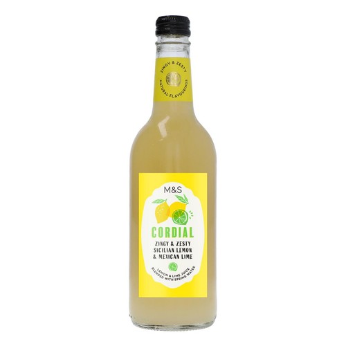 M&S Lemon & Lime Cordial
