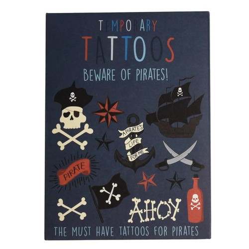 Rex London Beware of the Pirates Temporary Tattoos