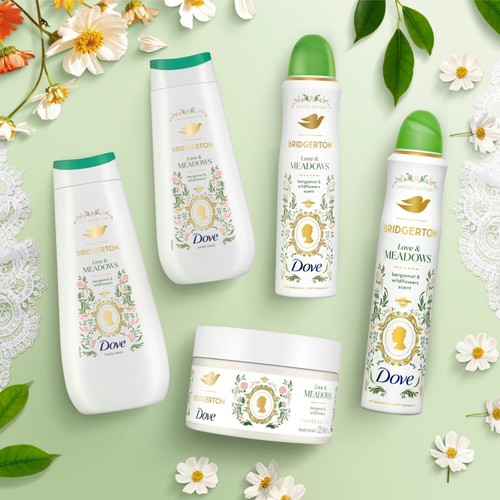 Dove Bridgerton Love & Meadows Deodorant Aerosol