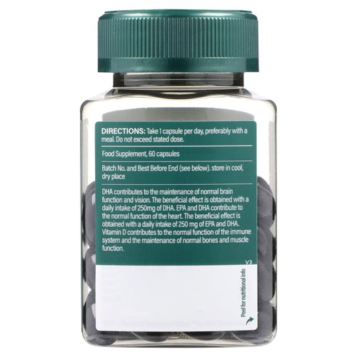 Holland & Barrett Pure Cod Liver Oil 500mg & Multivitamins Capsules