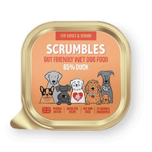 Scrumbles Grain Free Wet Dog Food Duck