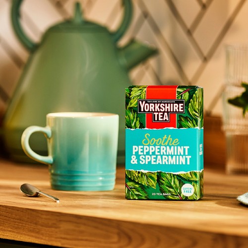 Yorkshire Tea Soothe Peppermint & Spearmint Herbal Tea Bags