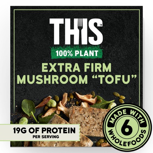 THIS 100% Plant Extra Firm Mushroom Tofu