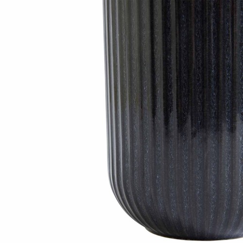 M&S Medium Ribbed Storage Jar, Charcoal