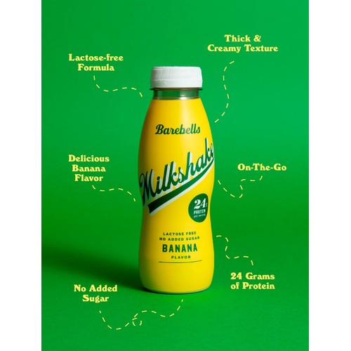 Barebells Protein Milkshakes Banana
