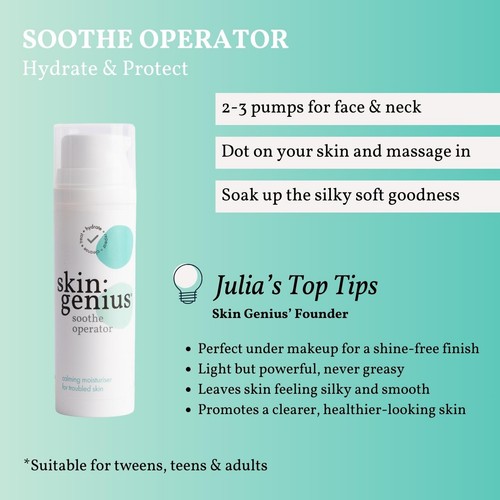 Skin Genius Soothe Operator Soothing Moisturiser