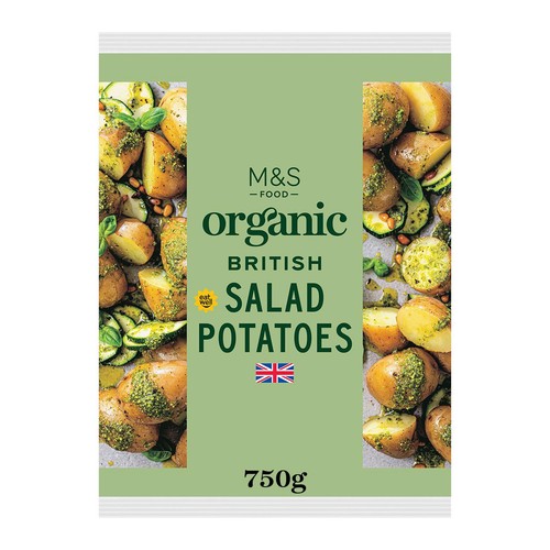 M&S Organic Salad Potatoes