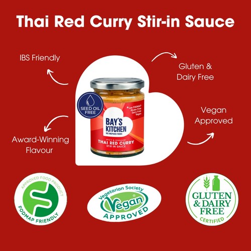 Bay's Kitchen Thai Red Curry Stir-in Sauce
