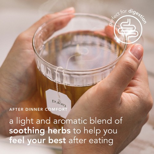 Pukka Organic After Dinner 20 Home Compostable Herbal Tea Bags