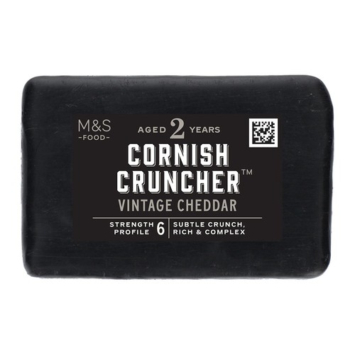 M&S 2 Year Cruncher Waxed Truckle