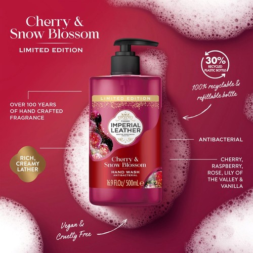 Imperial Leather Cherry Snow Blossom Hand Wash Ocado
