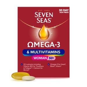 Seven Seas Omega-3 & Multivitamins Woman 50+