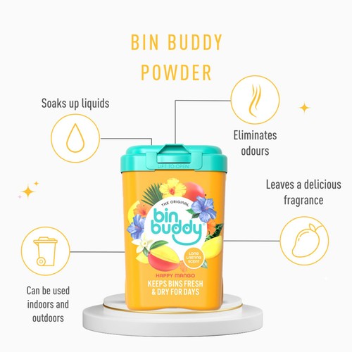 Bin Buddy Original Deodoriser Happy Mango