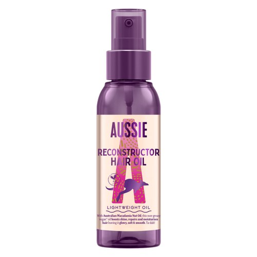Aussie Hair Oil Reconstructor Vegan Hair Treatment for Dry and Damaged Hair