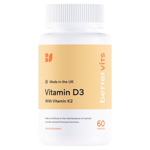 Bettervits Vitamin D3 and K2