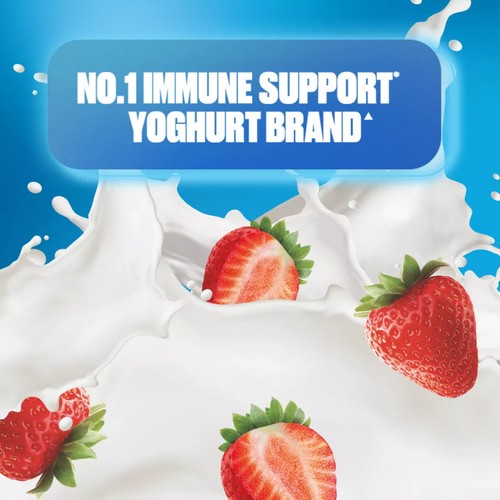 Actimel Strawberry Immune Support Yoghurt Drink Multipack