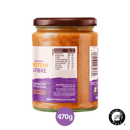 Meridian Smooth Almond Butter 100%