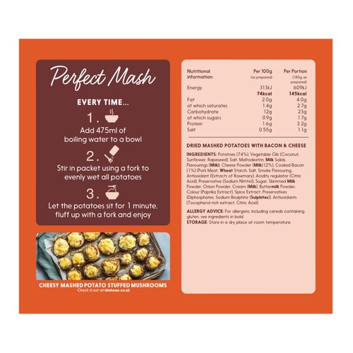 Idahoan Cheese & Bacon Mash