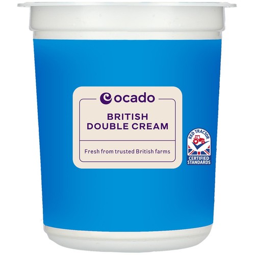 Ocado British Double Cream