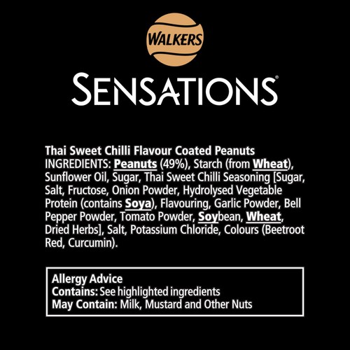 Sensations Thai Sweet Chilli Coated Sharing Peanuts