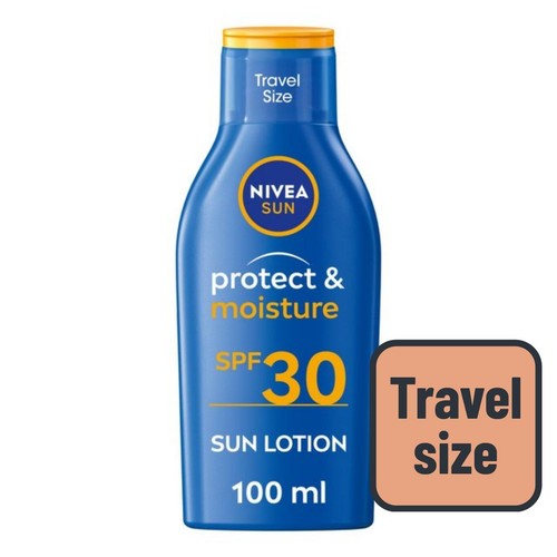 NIVEA SUN Protect & Moisture SPF 30 Sun Lotion Travel Size