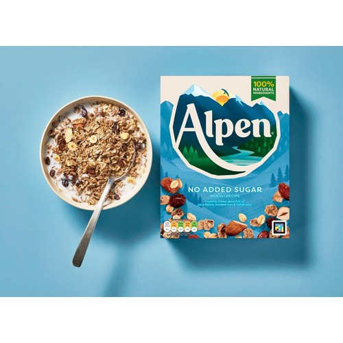 Alpen No Added Sugar Muesli Breakfast Cereal