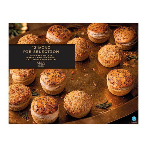 M&S Collection 12 Mini Pies