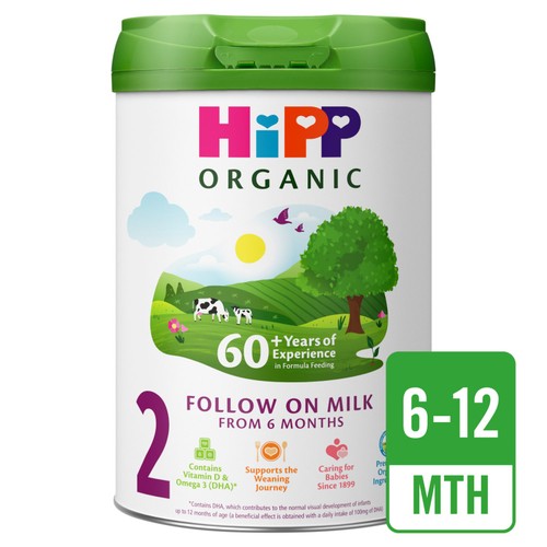 HiPP Organic 2 Follow on Baby Milk Powder Formula From 6 Months 