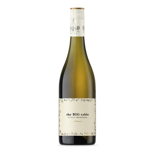 M&S The Big Table Buttery Chardonnay