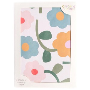 Caroline Gardner Floral Gift Wrap Sheets