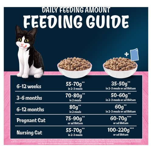 Felix Doubly Delicious Kitten Salmon & Vegetables Dry Cat Food