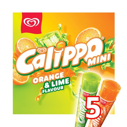 Calippo Mini Orange & Lemon-Lime Ice Lollies