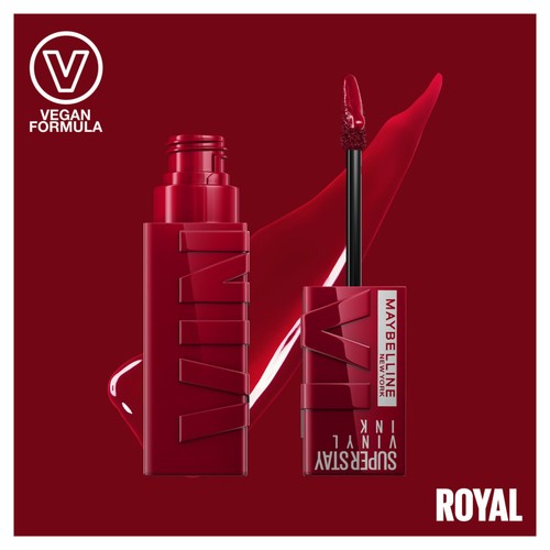 Maybelline SuperStay Vinyl Ink Long Lasting Liquid Lipstick 55 Royal