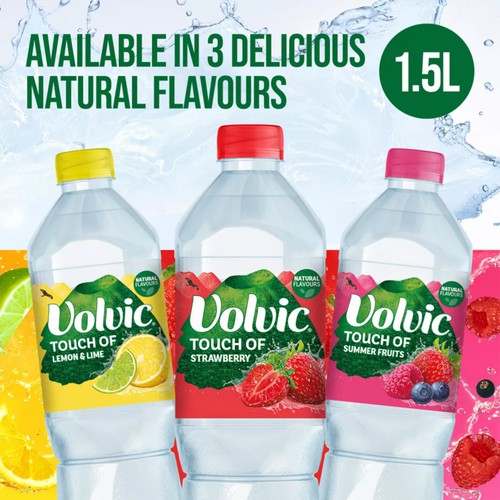 Volvic Touch of Fruit Strawberry Still Flavoured Water