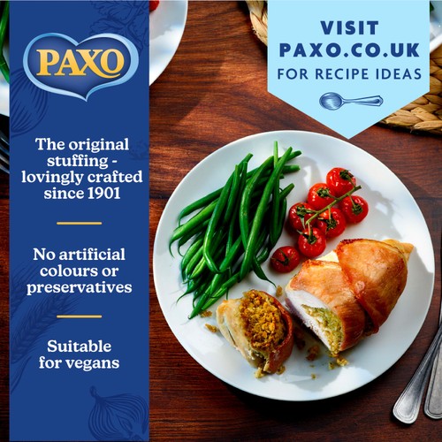 Paxo Pork Sausage Meat Flavour Stuffing