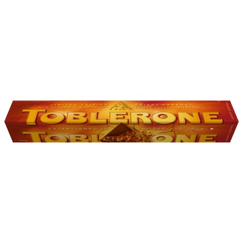Toblerone Crispy Caramel Chocolate Gift Bar