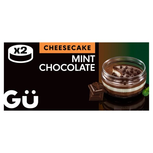 Gu Mint Chocolate Cheesecake Dessert