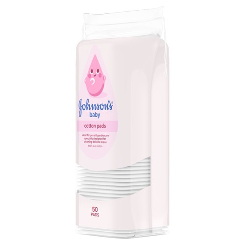 Johnson's Baby Cotton Pads- 50 Pads
