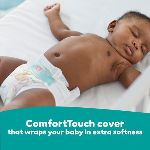 Pampers Baby-Dry Nappies, Size 4 (9-14kg) Essential Pack
