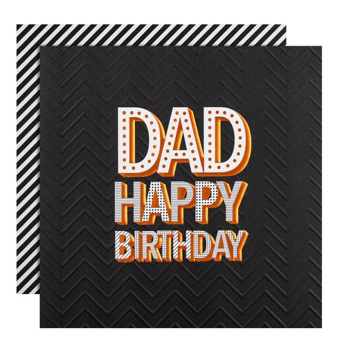 M&S Text Dad Birthday Card