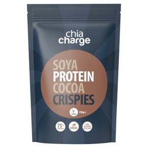 Chia Charge Cocoa Soya Protein Crispies 250g