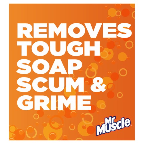 Mr Muscle Platinum Antibacterial Bathroom Spray Mandarin