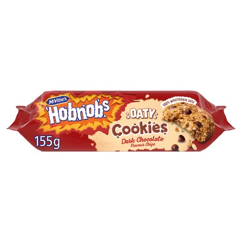McVitie's Hobnobs Biscuits Oaty Cookies Dark Chocolate